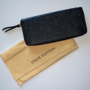 Louis Vuitton (authentic) Clemence Wallet
